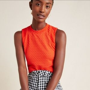 MAEVE by Anthropologie Barbara Jacquard Knit Top